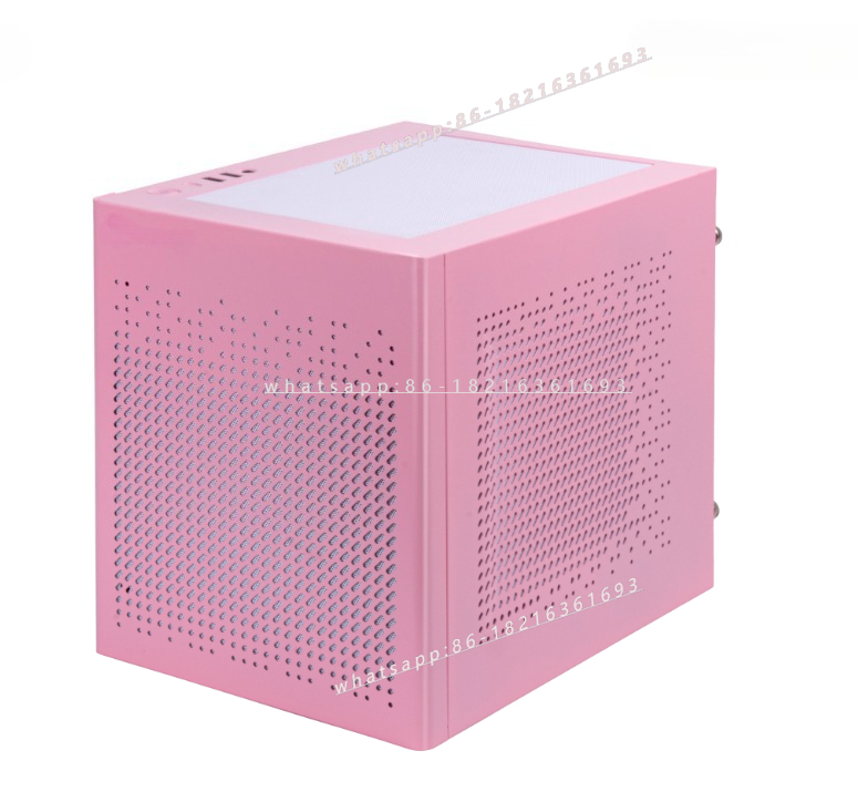 Pc Gaming Pink - SG16 Rosa Bianco ITX Piccolo alimentatore