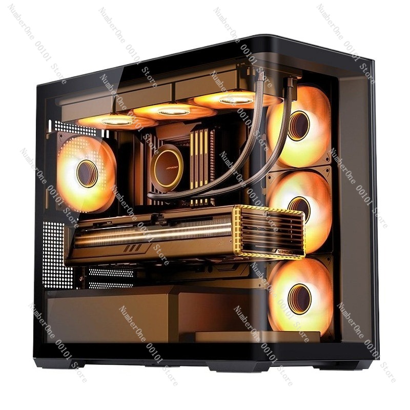 Pc Gaming Liquid - Case PC Gaming MATX Panoramico con