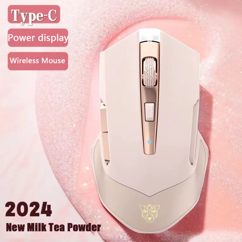 Pc Gaming Pink - 2024 nuovo Mouse Wireless 2.4G Type-C