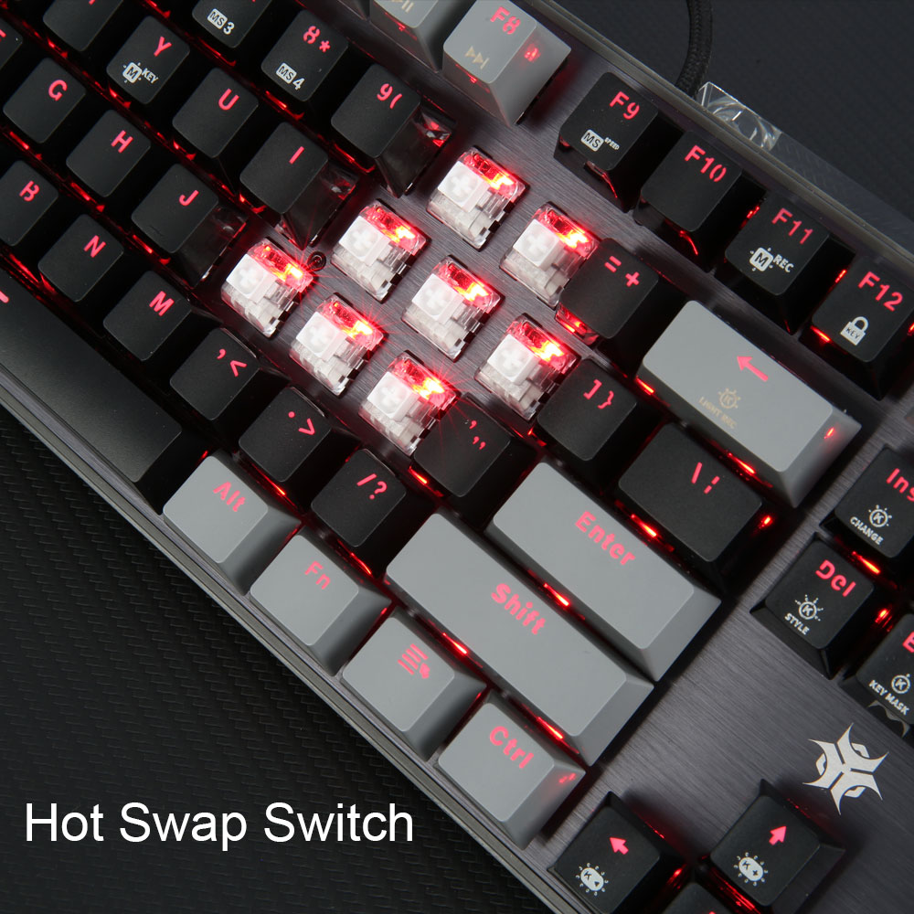 Tastiera meccanica HEXGEARS GK - Pc Gaming Pink recensione e prezzo
