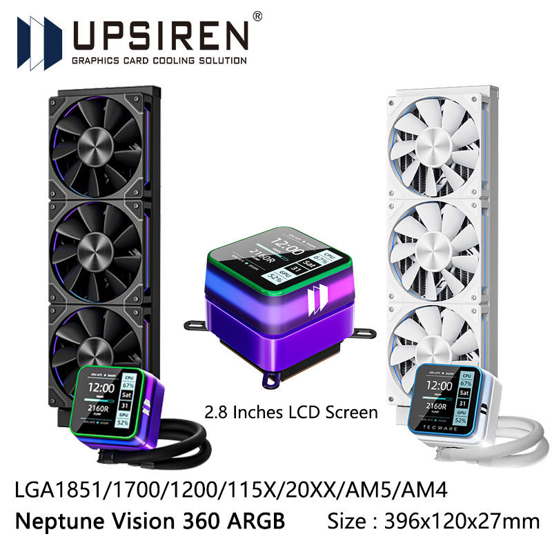 USIREN Neptune Vision 360 ARGB - Pc Gaming Liquid recensione e prezzo